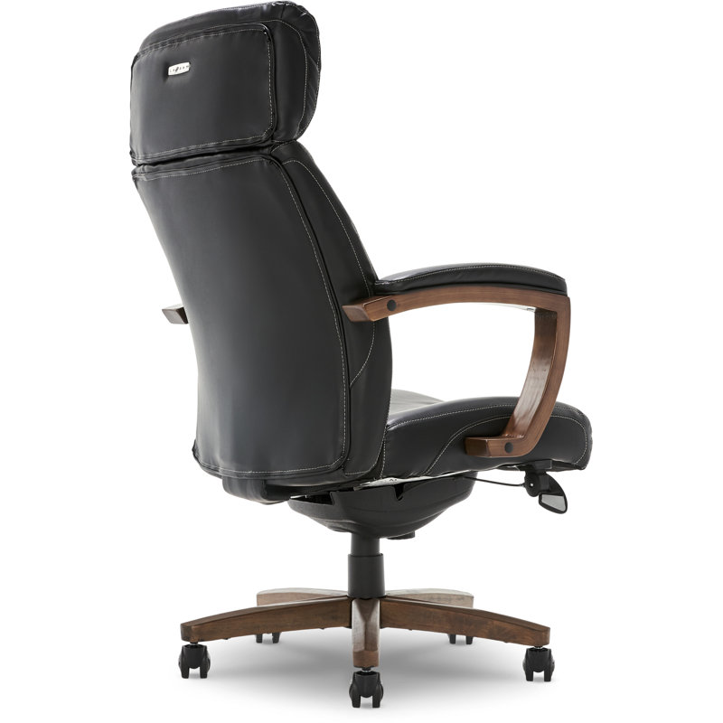 LaZBoy Greyson Modern Executive HighBack Office Chair with Solid